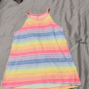 Place Pink and Blue Striped Top